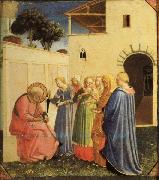 Fra Angelico The Naming of the Baptist painting